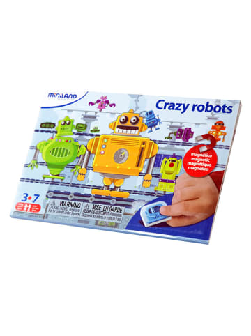 Miniland Gra "On the go: Crazy Robots" - 3+