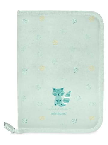 Miniland Etui w kolorze zielonym na książeczkę zdrowia - 18 x 26 x 18 cm
