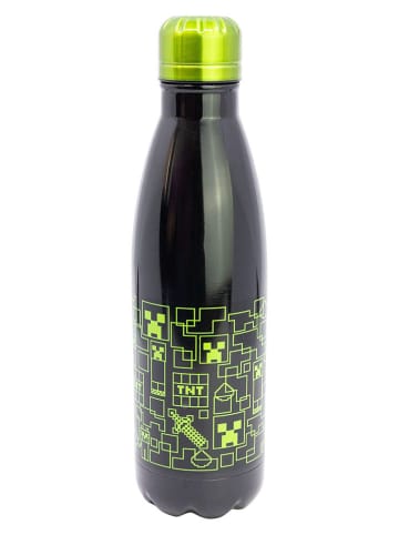 Stor Trinkflasche "Minecraft" in Schwarz - 780 ml