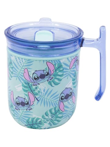 Stor Kubek termiczny "Stitch" w kolorze błękitnym - 470 ml
