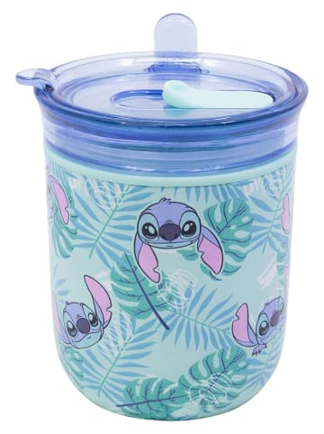 Stor Kubek termiczny "Stitch" w kolorze błękitnym - 470 ml