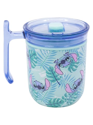 Stor Kubek termiczny "Stitch" w kolorze błękitnym - 470 ml