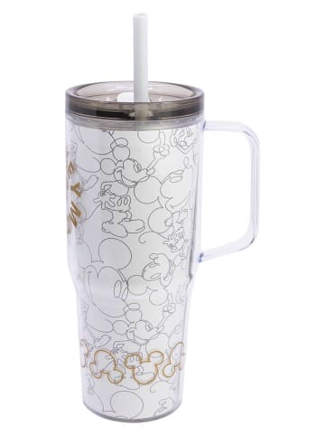 Stor Thermobecher "Mickey" in Creme - 860 ml