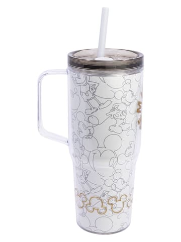 Stor Thermobecher "Mickey" in Creme - 860 ml