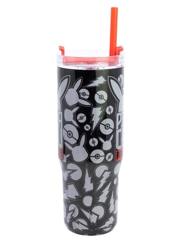 Stor Kubek termiczny "Pokemon" w kolorze czarnym - 920 ml