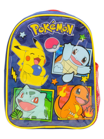 Stor Rucksack "Pokemon" in Dunkelblau - (B)20,5 x (H)26 x (T)9,5 cm