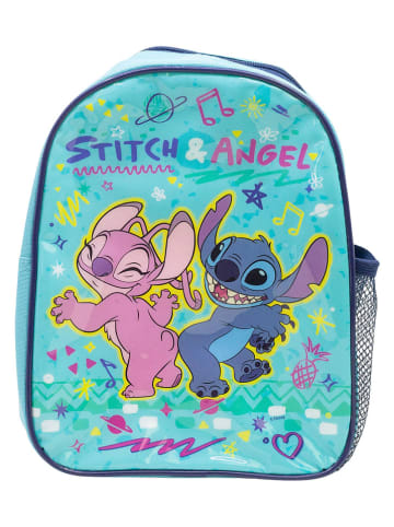 Stor Rucksack "Stitch" in Hellblau - (B)20,5 x (H)26 x (T)9,5 cm