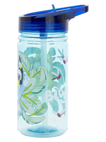 Stor Trinkflasche "Bluey" in Hellblau - 475 ml