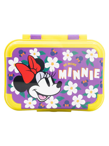 Stor Lunchbox "Minnie" in Lila - (B)17 x (H)13,5 x (T)6,2 cm