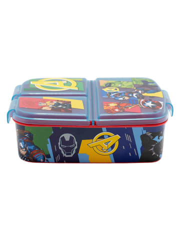 Stor Pojemnik "Avengers" w kolorze granatowym na lunch - 18 x 13,5 x 5,5 cm