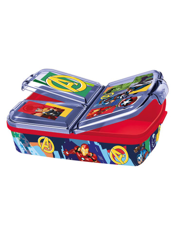 Stor Lunchbox "Avengers" in Dunkelblau - (B)18 x (H)13,5 x (T)5,5 cm
