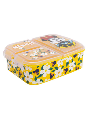 Stor Lunchbox "Minnie" in Gelb - (B)18 x (H)13,5 x (T)5,5 cm