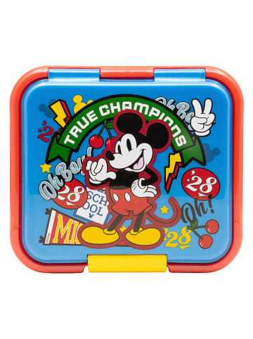 Stor Pojemnik "Mickey" w kolorze niebieskim na lunch - 18 x 16 x 6,2 cm