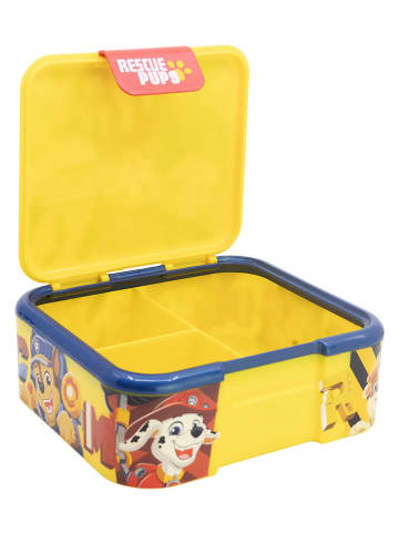 Stor Lunchbox "Paw Patrol" in Gelb - (B)18 x (H)16 x (T)6,2 cm