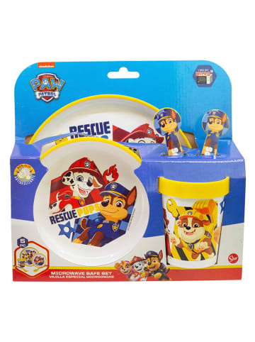 Stor 5tlg. Geschirr-Set "Paw Patrol" in Gelb