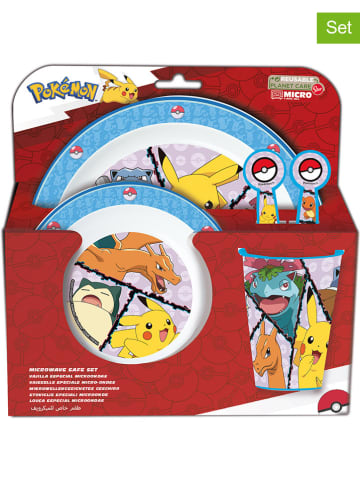 Stor 5tlg. Geschirr-Set "Pokemon" in Bunt