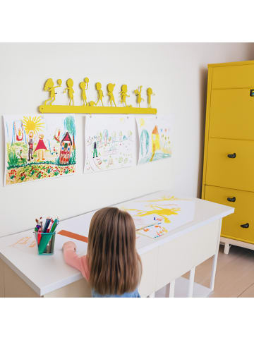 Woody Kids Bildaufhänger in Gelb - (B)72 cm