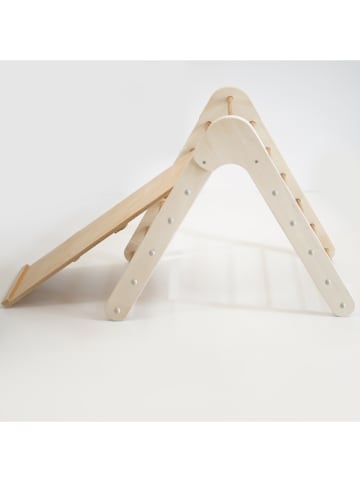 Woody Kids Kletterdreieck mit Rampe - ab 3 Jahren - (L)65 x (B)65 x (H)85 cm