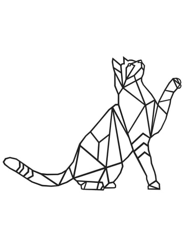 Woody Kids Dekoracja ścienna w kolorze czarnym - szer. 40 x 50 cm