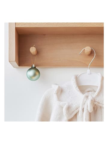 hippodino Regał ścienny w kolorze jasnobrązowym - 60 x 10 x 20 cm