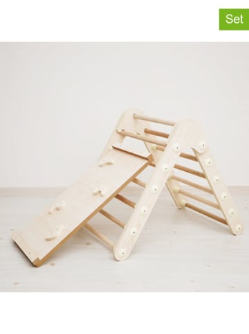 Woody Kids Kletterdreieck mit Rampe - ab 3 Jahren