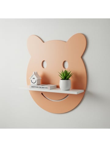 Woody Kids Wandmeubel oranje/wit - (B) 33 x (H) 35 x (D) 10 cm