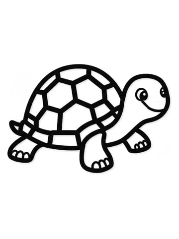 Woody Kids Wanddekoration in Schwarz - (B)33 x (H)25 cm