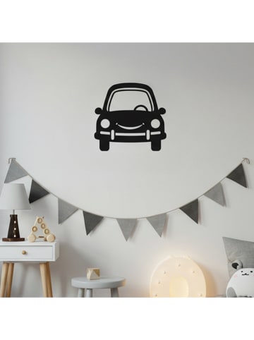 Woody Kids Wanddekoration in Schwarz - (B)33 x (H)30 cm