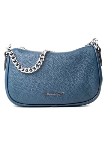 Michael Kors Leren handtas donkerblauw - (B)20 x (H)12 x (D)7 cm