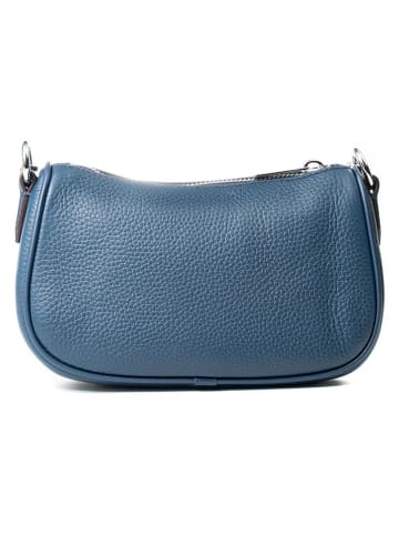 Michael Kors Leren handtas donkerblauw - (B)20 x (H)12 x (D)7 cm