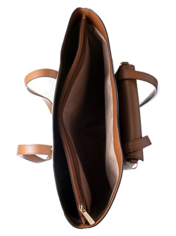 Michael Kors Torebka w kolorze beżowo-jasnobrązowym - 33 x 30 x 11 cm