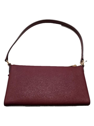Michael Kors Leder-Schultertasche in Bordeaux - (B)26 x (H)14 x (T)7 cm