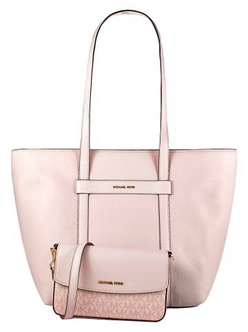 Michael Kors Leder-Schultertasche in Rosa - (B)33 x (H)29 x (T)11 cm