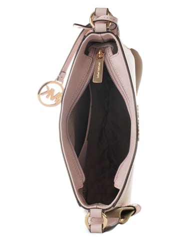 Michael Kors Skórzana torebka w kolorze jasnoróżowym - 20 x 22 x 7 cm