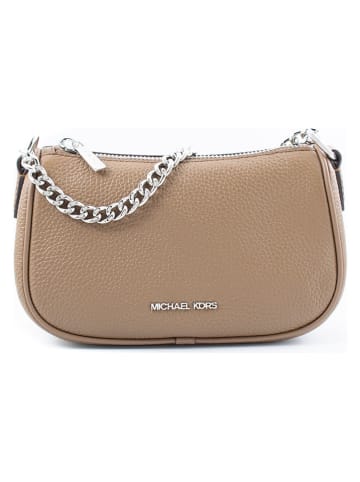 Michael Kors Leren handtas beige - (B)20 x (H)12 x (D)7 cm