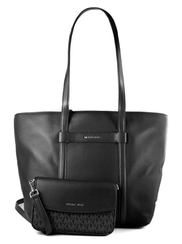 Michael Kors Leren schoudertas zwart - (B)33 x (H)30 x (D)11 cm
