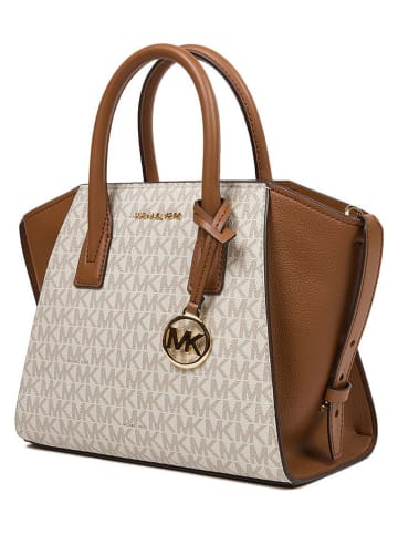 Michael Kors Handtas beige/lichtbruin - (B)31 x (H)19 x (D)13 cm