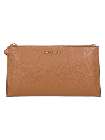 Michael Kors Leder-Clutch in Camel - (B)25 x (H)10 x (T)1 cm