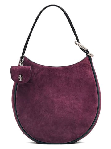 Marc Jacobs Leren schoudertas pruimkleurig - (B)29 x (H)31 x (D)9,3 cm