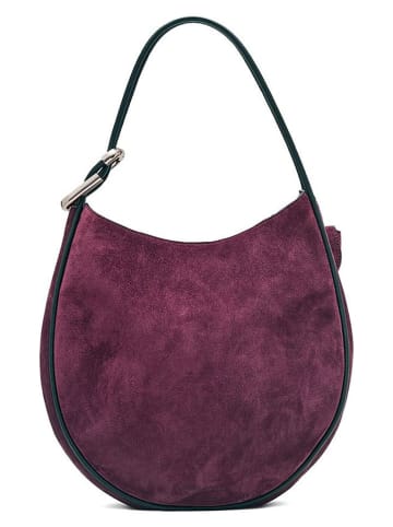 Marc Jacobs Leren schoudertas pruimkleurig - (B)29 x (H)31 x (D)9,3 cm