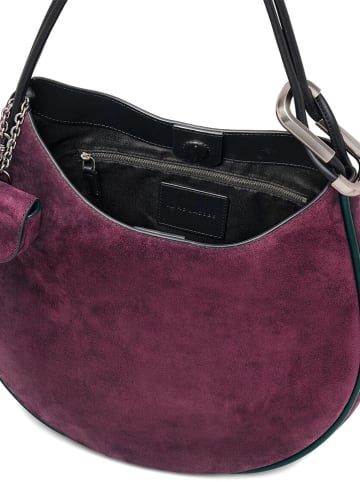 Marc Jacobs Leder-Schultertasche in Pflaume - (B)29 x (H)31 x (T)9,3 cm