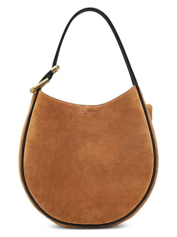 Marc Jacobs Skórzana torebka w kolorze jasnobrązowym - 29 x 31 x 9,3 cm