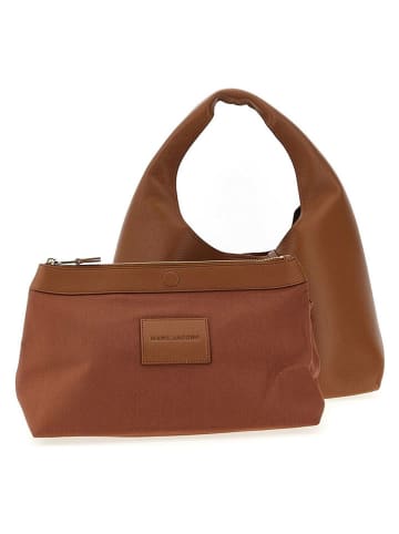 Marc Jacobs Skórzana torebka w kolorze jasnobrązowym - 38 x 23 x 21 cm