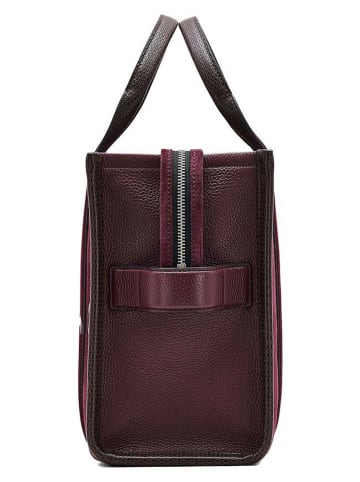 Marc Jacobs Leren handtas pruimkleurig - (B)33 x (H)26 x (D)15 cm