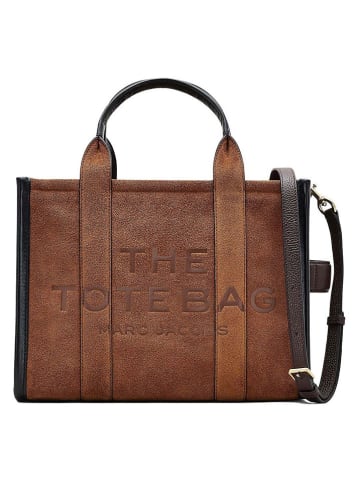 Marc Jacobs Skórzana torebka w kolorze jasnobrązowym - 33 x 26 x 15 cm