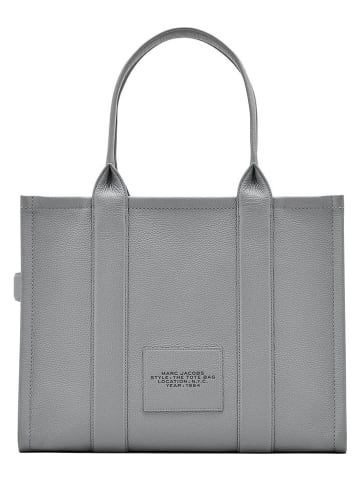 Marc Jacobs Leder-Shopper in Grau - (B)42 x (H)34 x (T)16 cm