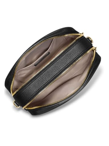 Michael Kors Leren schoudertas zwart - (B)19 x (H)12 x (D)8 cm