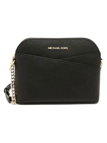 Michael Kors Skórzana torebka w kolorze czarnym - 21 x 17 x 9 cm