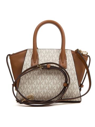 Michael Kors Handtas crème/camel - (B)23 x (H)16 x (D)9 cm