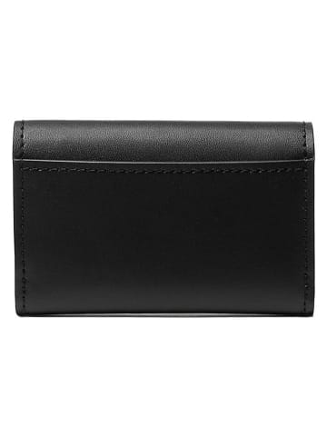 Michael Kors Skórzany portfel w kolorze czarnym - 11 x 7 x 3 cm